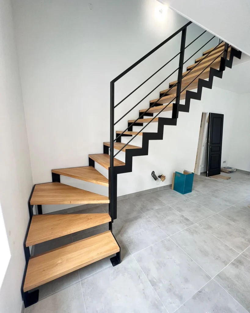 Pourquoi l’escalier à limon central est aujourd’hui le plus plébiscité ?