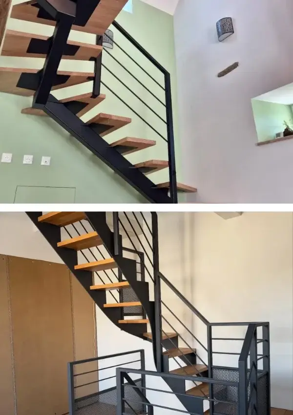 Escalier à limon central ou limons extérieurs : lequel choisir ?